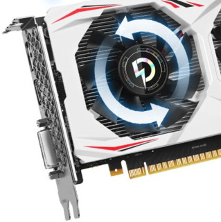 PELADN 磐镭 GTX 1050Ti 4G 显卡 4GB 白色