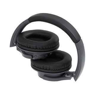 audio-technica 铁三角 ATH-SR30BT 耳罩式头戴式蓝牙耳机 黑色