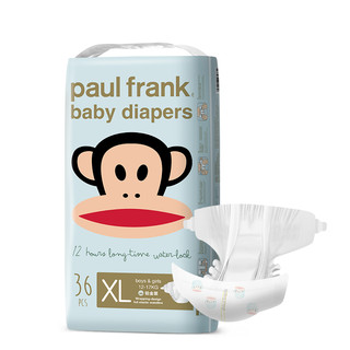 Paul Frank 大嘴猴 悦享馨柔系列 铂金装拉拉裤 XL36片