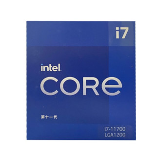 intel 英特尔 酷睿 i7-11700 CPU 盒装
