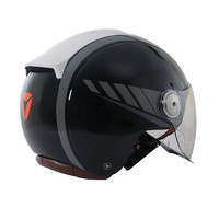 Yadea 雅迪 yadea）电动车210型3C头盔半覆式护耳头盔