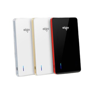 aigo 爱国者 N6 移动电源 黑色红边 10000mAh micro usb 10.5W快充