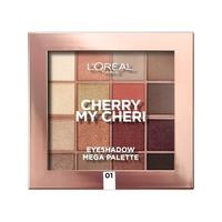 L'OREAL PARIS 巴黎欧莱雅 十六色眼影盘 #樱桃粉色 17g