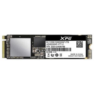 ADATA 威刚 翼龙 SX8200 Pro NVMe M.2 固态硬盘 1TB（PCI-E3.0）