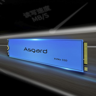 Asgard 阿斯加特 AN3 NVMe M.2 固态硬盘 500GB（PCI-E3.0）