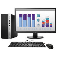 HP 惠普 EliteDesk 880 G3 21.5英寸 台式机 黑色(酷睿i5-7500、核芯显卡、4GB、1TB HDD、风冷)