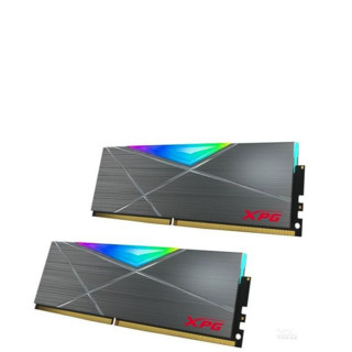ADATA 威刚 XPG系列 龙耀 D50 DDR4 5000MHz RGB 台式机内存 电镀镜面 16GB  8GBx2