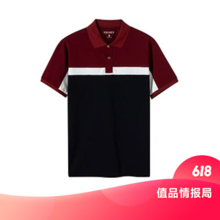 19点直播专享、值品情报局：KELME 卡尔美 PL90207006 男士纯棉POLO短袖衫