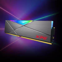 ADATA 威刚 XPG系列 龙耀 D50 DDR4 3600MHz RGB 16G台式机内存 灯条