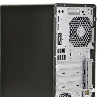 HP 惠普 EliteDesk 880G4 TWR 21.5英寸 台式机 黑色(酷睿i7-8700、2GB独显、8GB、128GB SSD+1TB HDD、风冷)