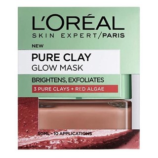 L'OREAL PARIS 巴黎欧莱雅 Pure clay纯黏土焕发涂抹面膜 50ml