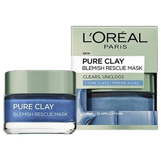 L'OREAL PARIS 巴黎欧莱雅 Pure clay矿物净化泥修护涂抹面膜 50ml