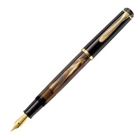 Prime会员：Pelikan 百利金 Classic传统系列 M200 钢笔 F尖 棕色大理石