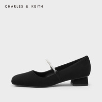 CHARLES & KEITH CK1-61720062 女士珍珠单鞋