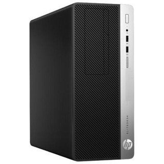 HP 惠普 ProDesk 480 G4 七代酷睿版 商用台式机 黑色 (酷睿i5-7500、核芯显卡、8GB、128GB SSD+1TB HDD、风冷)