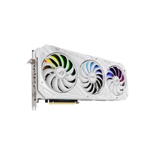 ROG 玩家国度 STRIX GeForce RTX 3080 O10G WHITE 显卡 10GB 白色