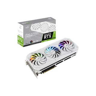 ROG 玩家国度 STRIX GeForce RTX 3080 O10G WHITE 显卡 10GB 白色