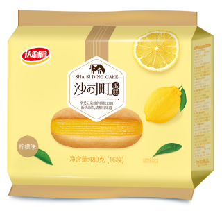 达利园沙司町蛋糕柠檬味480g