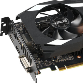 ASUS 华硕 DUAL-GeForce GTX 1660Ti-O6G 超频版 显卡 6GB 黑色