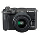 88VIP：Canon 佳能 EOS M6 MarkII EF-M15-45IS STM APS-C画幅 微单相机
