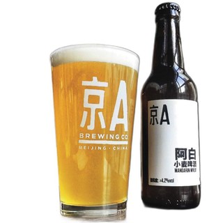 京A 阿白 小麦啤酒 330ml*6瓶