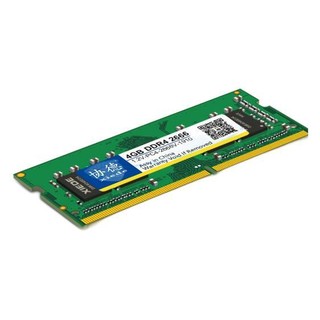 协德 PC4-21300 DDR4 2666MHz 笔记本内存 绿色 4GB