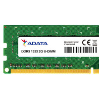 ADATA 威刚 万紫千红系列 DDR3L 1600MHz 绿色 笔记本内存 4GB