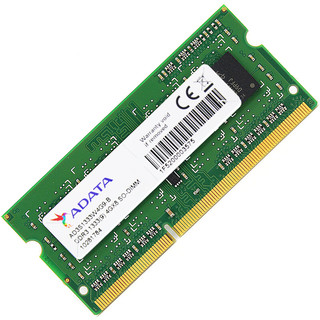 ADATA 威刚 万紫千红系列 DDR3 1333MHz 笔记本内存 4GB