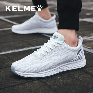 KELME 卡尔美 66831514 男士飞织运动跑步鞋