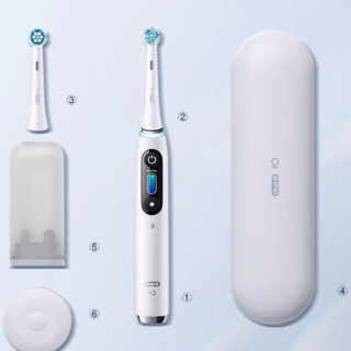 Oral-B 欧乐-B iO9 WHITE 电动牙刷 珍珠白 刷头*2