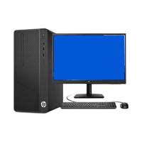 HP 惠普 Desktop Pro PCI MT 台式机 黑色(酷睿i7-7700、2GB独显、8GB、128GB SSD+1TB HDD、风冷)