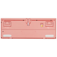Hyeku 黑峡谷 X3 87键 2.4G双模机械键盘 桃桃气泡水 凯华BOX玫瑰红轴 单光