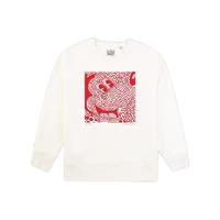 Levi's 李维斯 X Disney Mickey Mouse X Keith Haring 女士圆领卫衣 24754-0001 白色 S