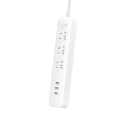 MIJIA 米家 XMCXB01QM 三孔带USB插线板 白色 快充版