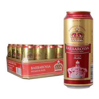 BARBAROSSA 凯尔特人 红啤酒 500ml*24听