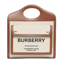 BURBERRY 博柏利 8031746 女士帆布口袋包