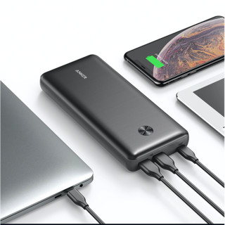 Anker 安克 A1290 移动电源 黑色 25600mAh Type-C 60W 双向快充