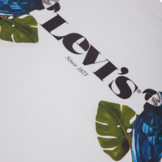 Levi's 李维斯 FARM Rio自然·未来联名系列 女士短袖T恤 87156-0001 白色 S