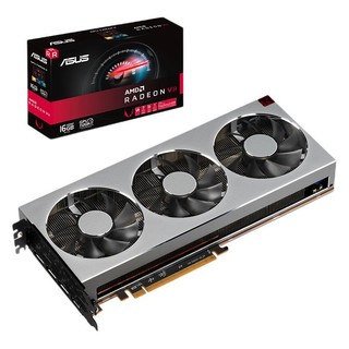 ASUS 华硕 AMD Radeon VII 显卡 16GB 银灰色