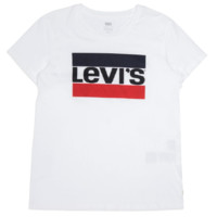 Levi's 李维斯 女士圆领短袖T恤 17369-0297 白色 S