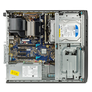 HP 惠普 Z2 G4 SFF 至强版 商用工作站 黑色 (至强E-2104G、P400、16GB、1TB HDD)