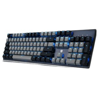 Hyeku 黑峡谷 GK715s 104键 有线机械键盘 灰黑色 凯华BOX茶轴 单光