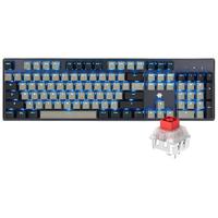 Hyeku 黑峡谷 GK715s 104键 有线机械键盘 灰黑色 凯华BOX红轴 单光