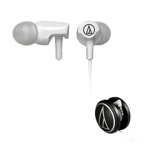 audio-technica 铁三角 ATH-CLR100 入耳式有线耳机 白色