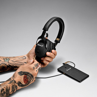 Marshall 马歇尔 Monitor Bluetooth 耳罩式头戴式蓝牙耳机 黑色