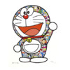 墨斗鱼艺术 村上隆《Doraemon: Thank you》65.5x58cm 胶板版画 实木框