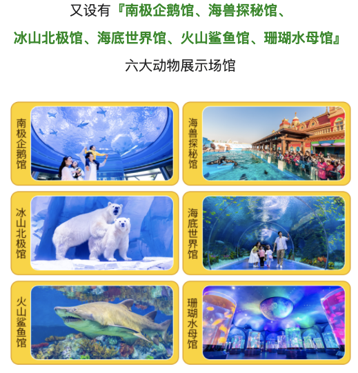 超推荐！上海海昌海洋公园 1大1小亲子套票（另有其他门票/年卡套餐可选）