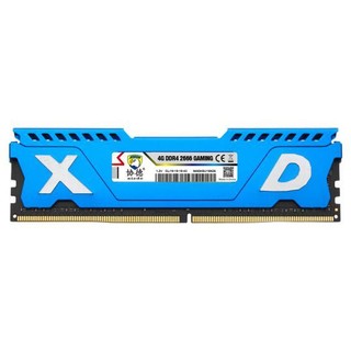 xiede 协德 PC4-2666V 电竞版 DDR4 2666MHz 台式机内存 马甲条