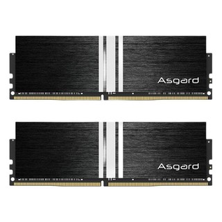 Asgard 阿斯加特 黑骑士系列 黑骑士 V2 DDR4 3600MHz 黑色 台式机内存 16GB 8GB*2