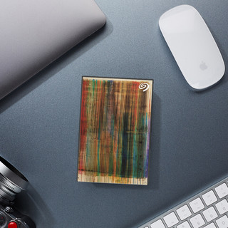 SEAGATE 希捷 铭系列 艺术家定制款 81176102 2.5英寸Micro-B移动机械硬盘 2TB USB 3.0